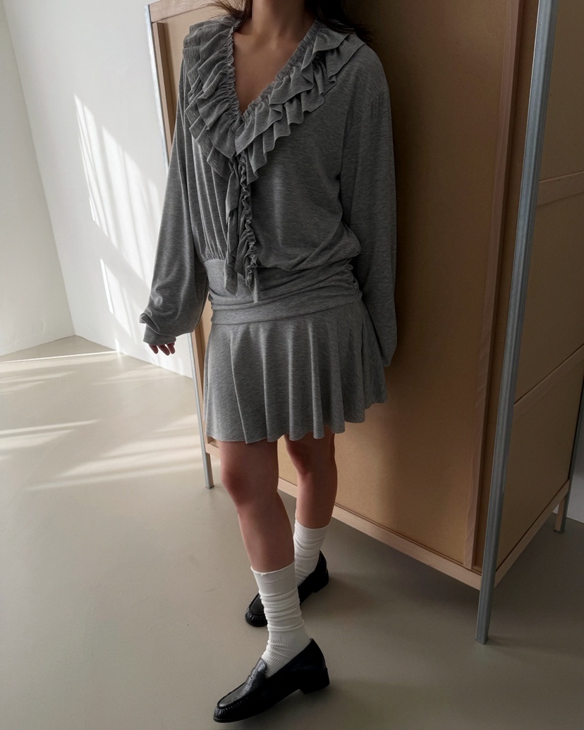 AWESOMESAUCE韓國直郵女裝新品職業時尚人氣連衣裙不含腰帶AWESOME SAUCE連衣裙