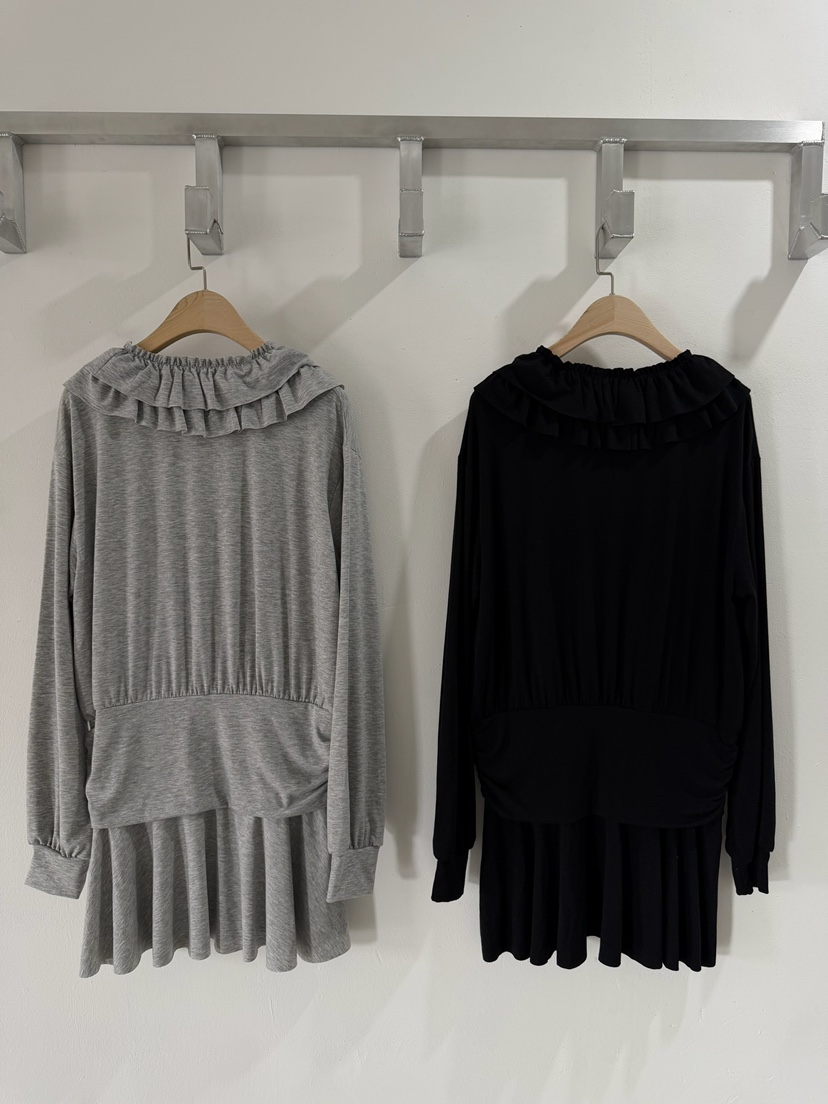 AWESOMESAUCE韓國直郵女裝新品職業時尚人氣連衣裙不含腰帶AWESOME SAUCE連衣裙