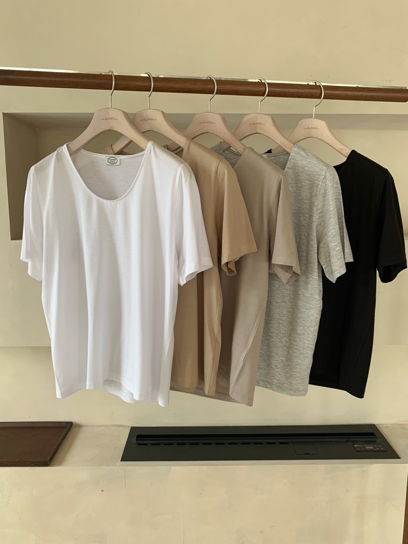 COBALT BLUE東大門實拍女裝新款推薦26春夏職業熱賣休閑T恤COBALT BLUET恤