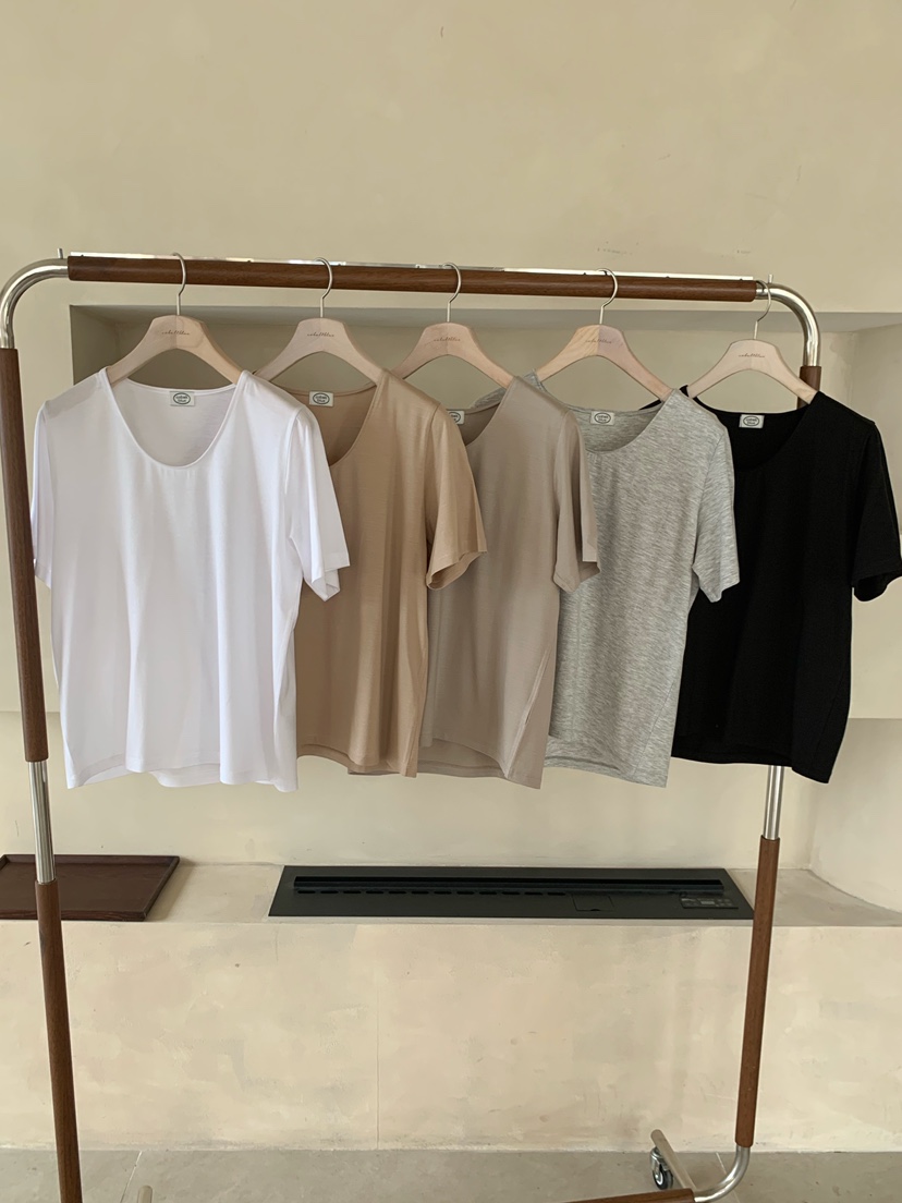 COBALT BLUE東大門實拍女裝新款推薦26春夏職業熱賣休閑T恤COBALT BLUET恤