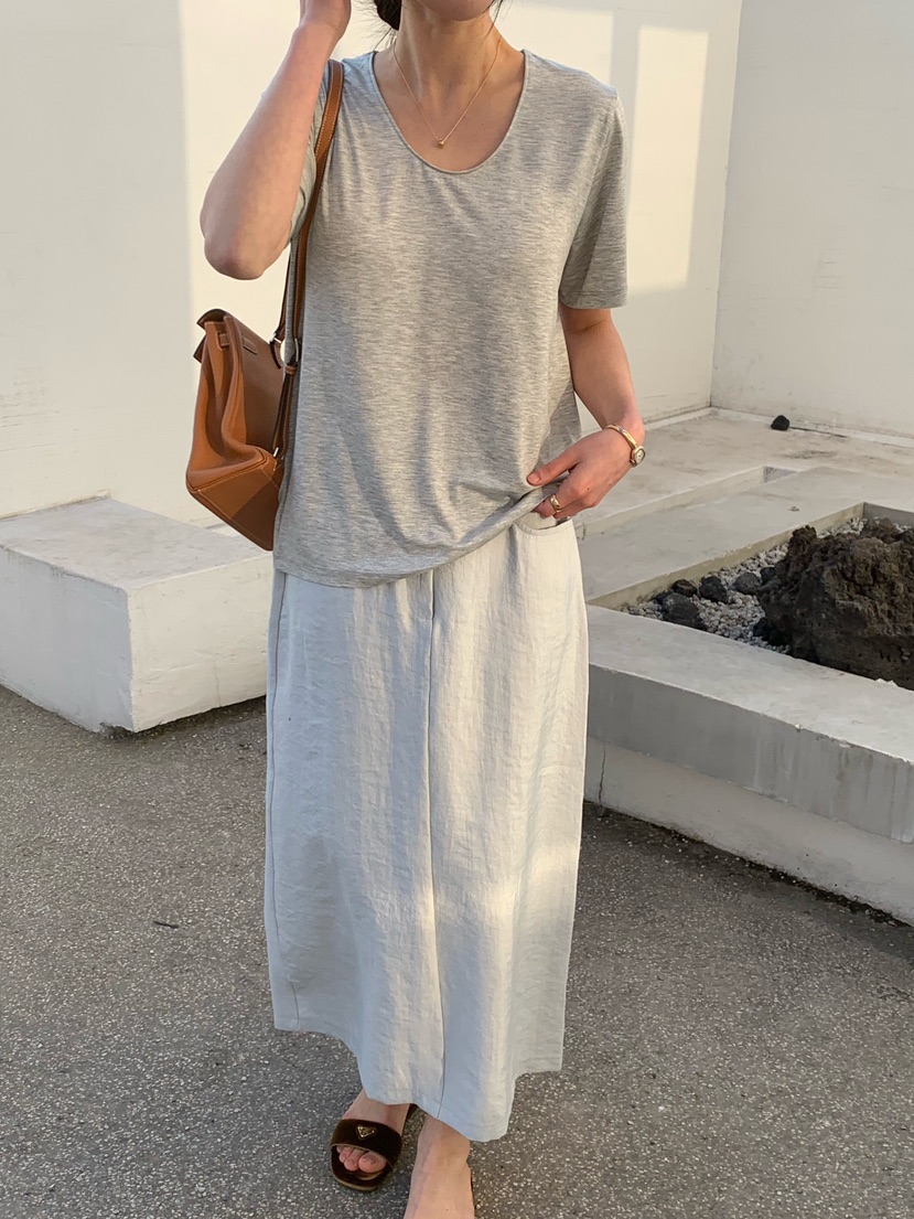 COBALT BLUE東大門實拍女裝新款推薦26春夏職業熱賣休閑T恤COBALT BLUET恤