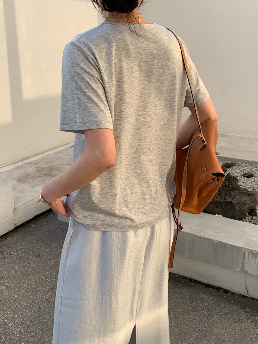 COBALT BLUE東大門實拍女裝新款推薦26春夏職業熱賣休閑T恤COBALT BLUET恤