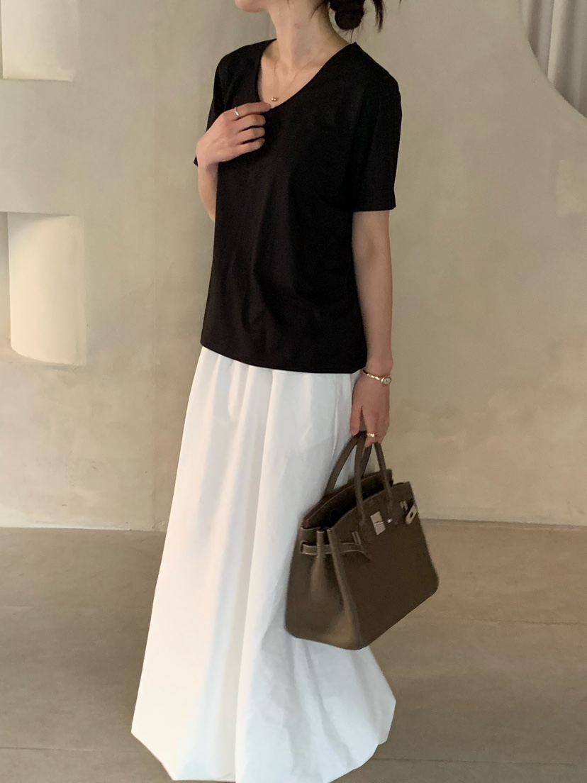 COBALT BLUE東大門實拍女裝新款推薦26春夏職業熱賣休閑T恤COBALT BLUET恤