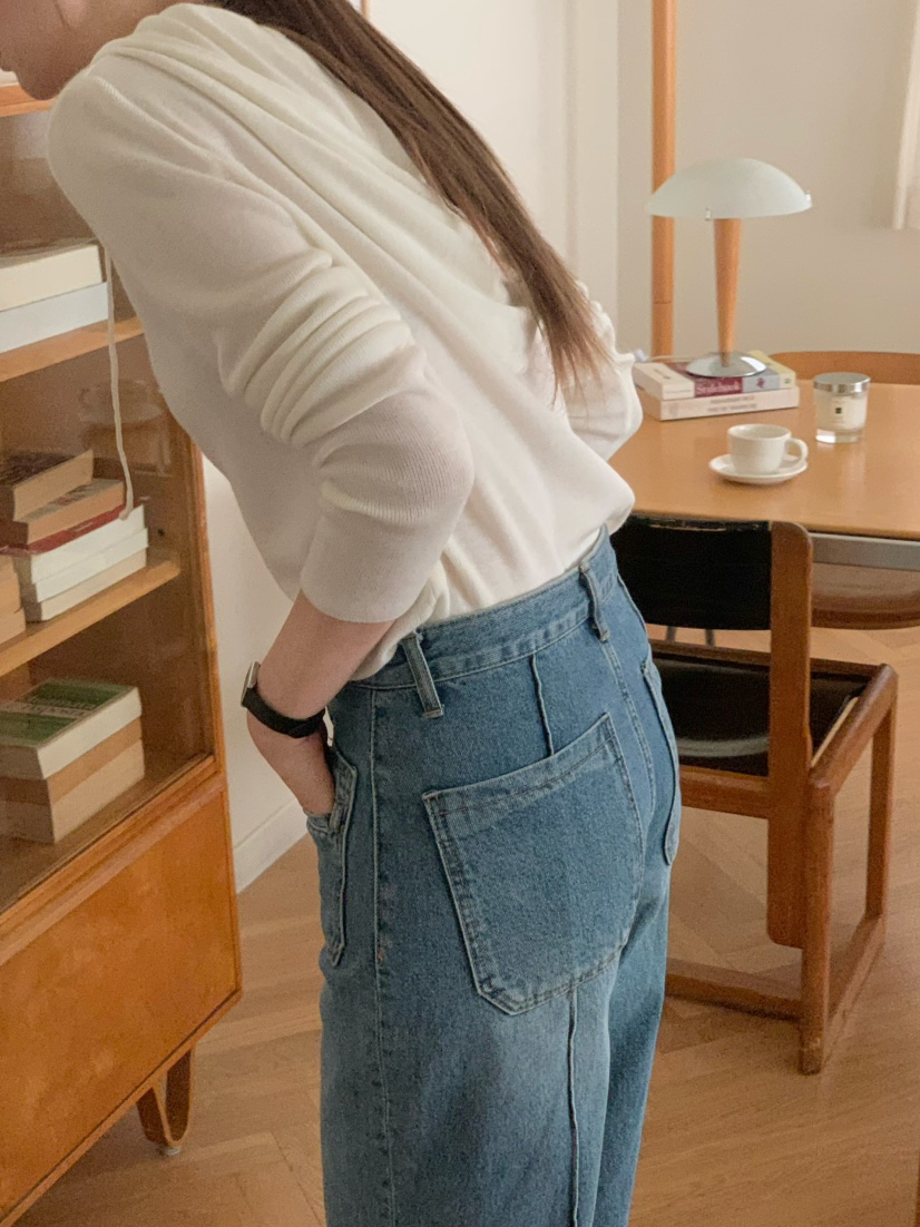 LEGACY韓國直郵女裝新品推薦休閑26春夏時尚熱賣牛仔褲口袋LEGACY牛仔褲