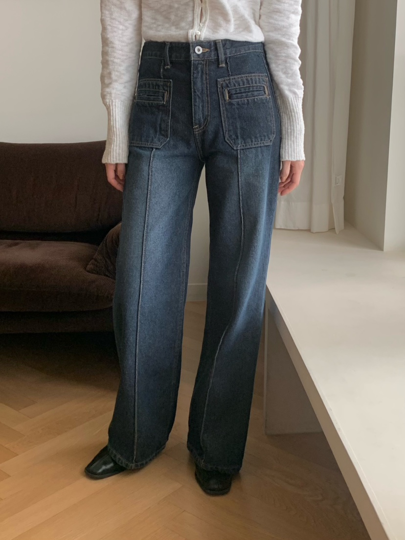 LEGACY韓國直郵女裝新品推薦休閑26春夏時尚熱賣牛仔褲口袋LEGACY牛仔褲