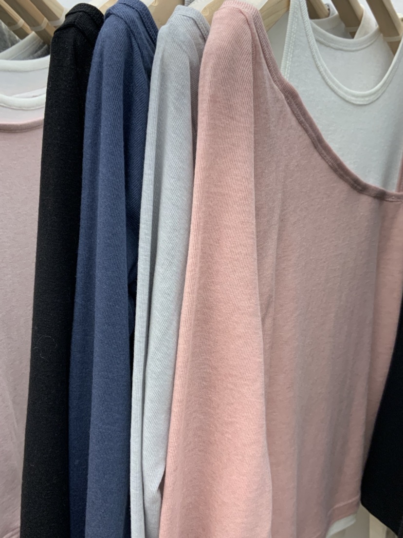 RE:FRESH-L東大門代購女士新品人氣真品推薦長袖T恤假兩件RE:FRESH長袖T恤