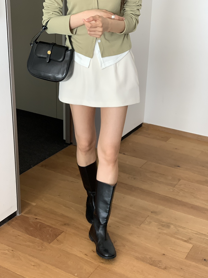 FRILL-T/DADA東大門實拍女士新款職業時尚裙褲不含腰帶FRILL-T/DADA裙褲