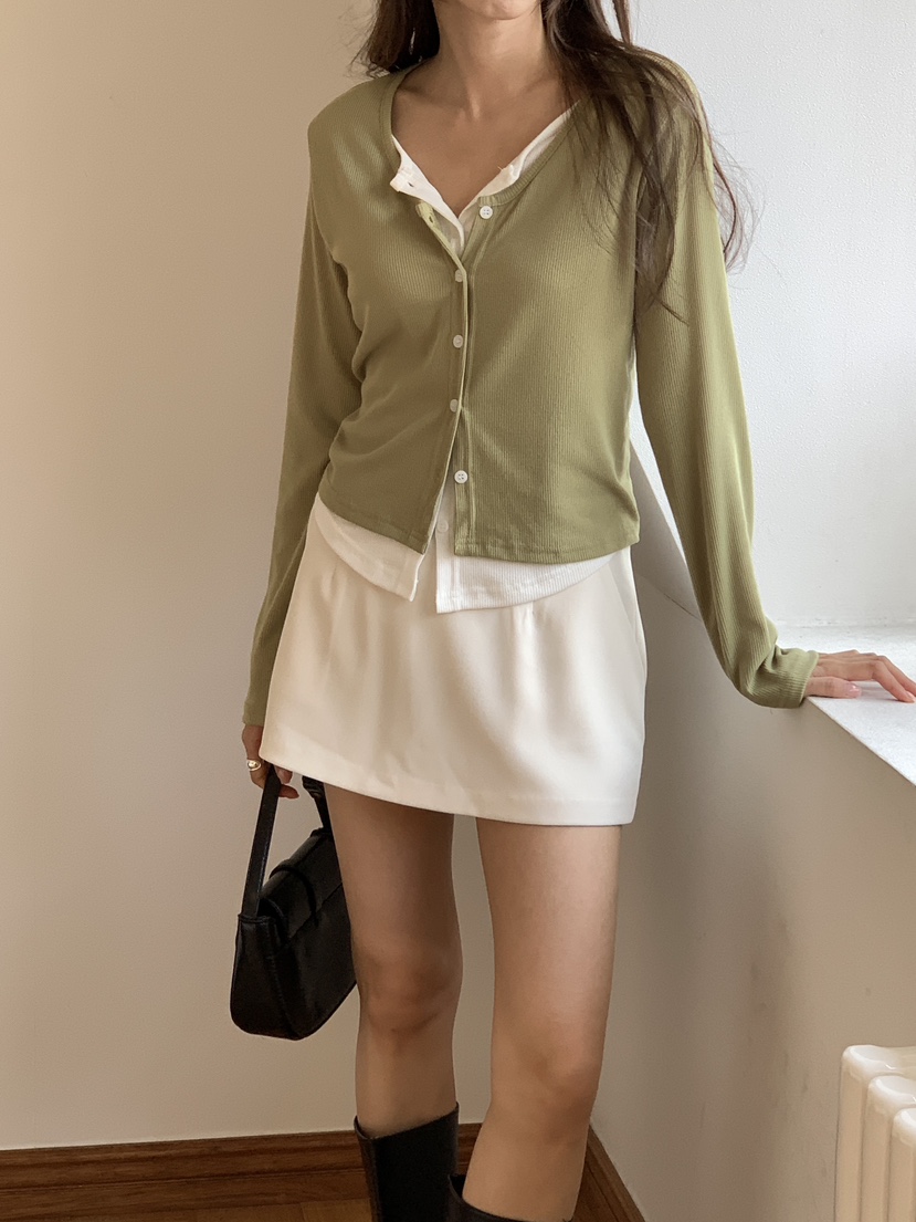 FRILL-T/DADA東大門實拍女士新款職業時尚裙褲不含腰帶FRILL-T/DADA裙褲