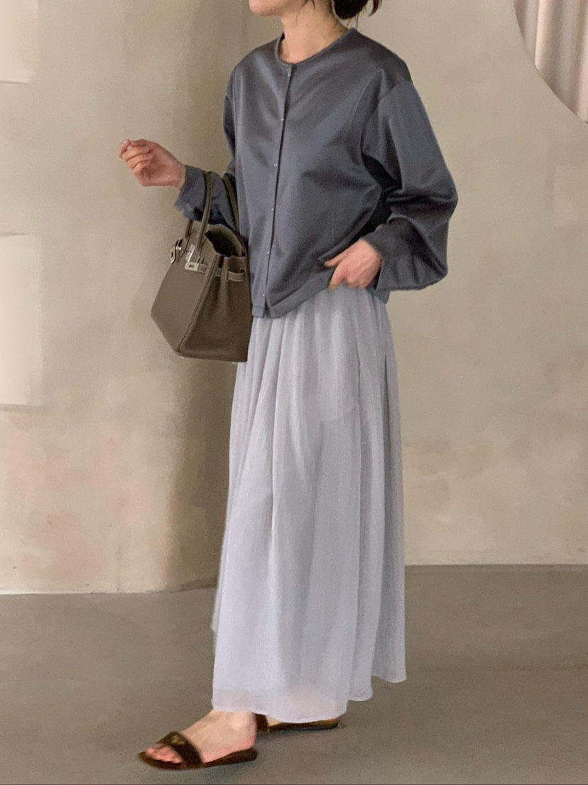 COBALT BLUE東大門實拍女裝新款26春夏人氣職業真品長裙COBALT BLUE長裙