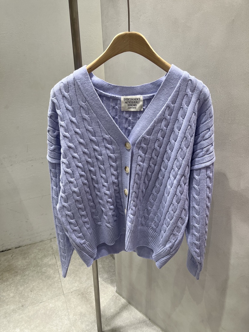 EVERCOMMERCE METICULOUSLY DESIGNED韓國代購女士新款時尚針織衫EVERCOMMERCE METICULOUSLY DESIGNED針織衫圖色5