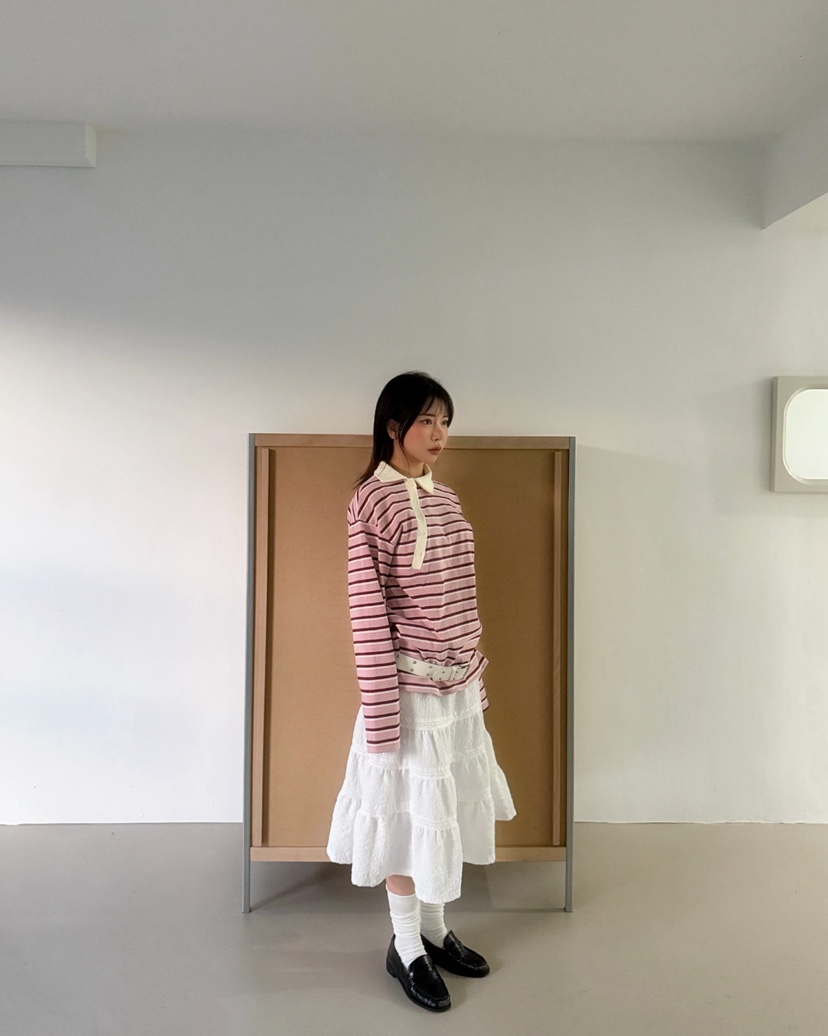 AWESOMESAUCE東大門直郵女士新款熱賣真品長袖T恤不含腰帶AWESOME SAUCE長袖T恤