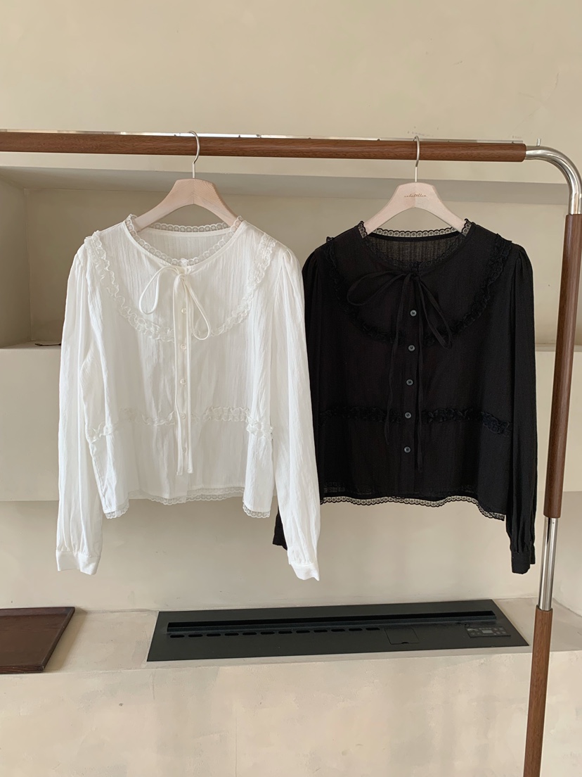 COBALT BLUE東大門實拍女裝新款真品推薦熱賣襯衫蕾絲衫COBALT BLUE襯衫/蕾絲衫