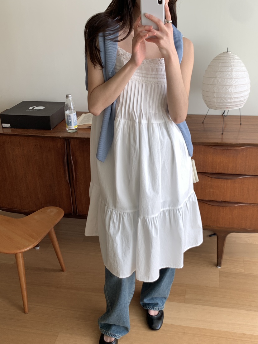 FRILL-T/DADA東大門實拍女士新款人氣真品熱賣休閑連衣裙FRILL-T/DADA連衣裙