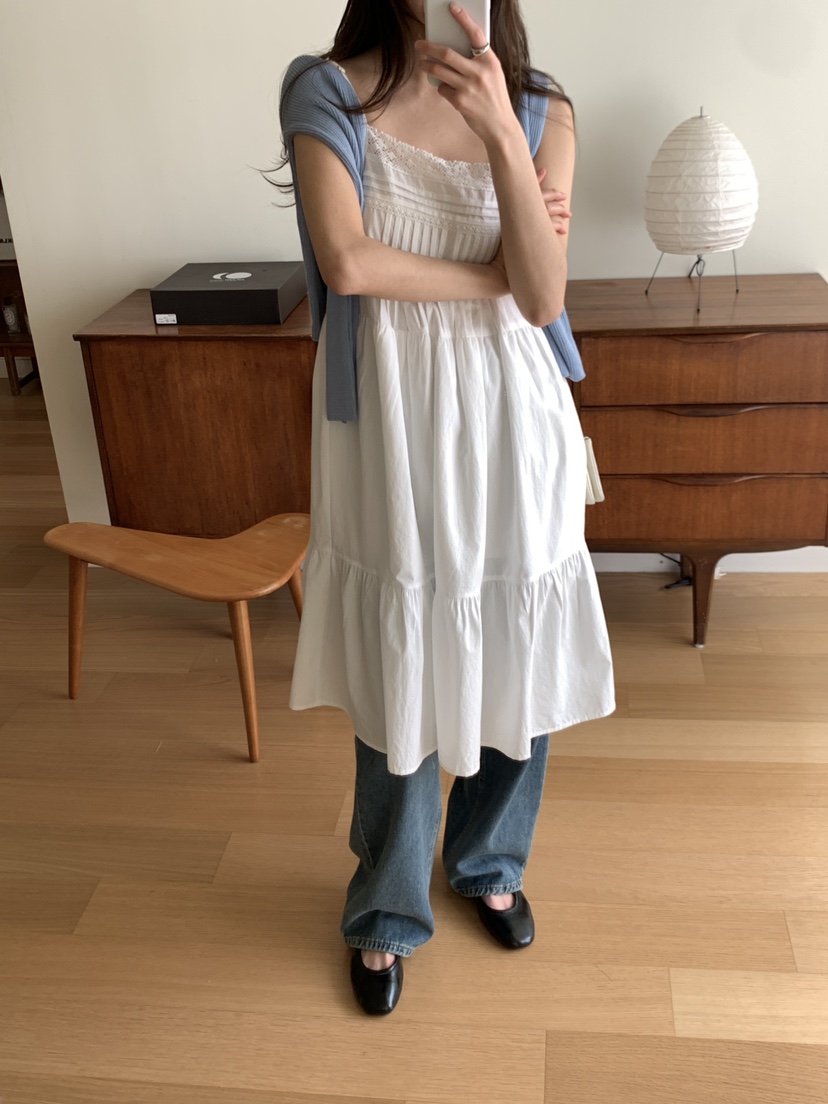 FRILL-T/DADA東大門實拍女士新款人氣真品熱賣休閑連衣裙FRILL-T/DADA連衣裙