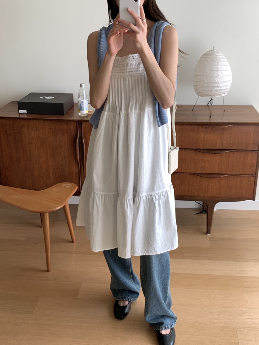 FRILL-T/DADA東大門實拍女士新款人氣真品熱賣休閑連衣裙FRILL-T/DADA連衣裙