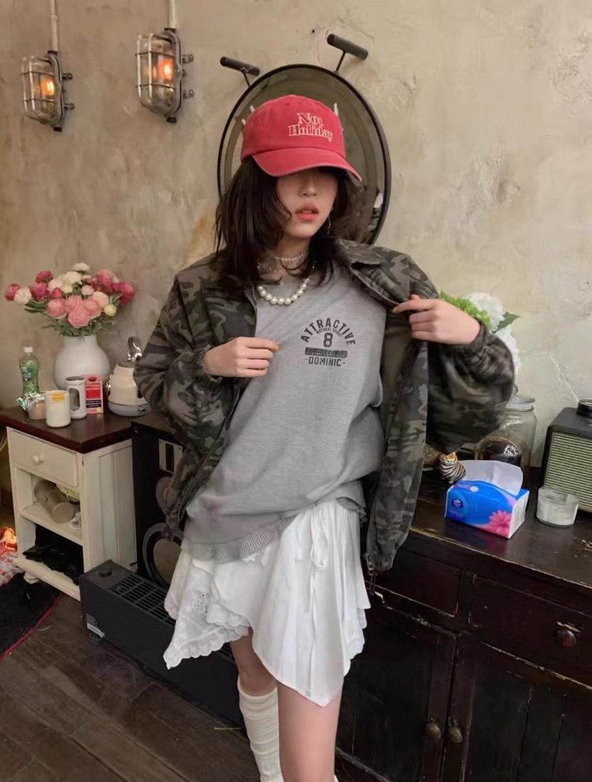 X-MOOD東大門直郵女士新品人氣休閑時尚真品熱賣26春夏衛衣X-MOOD衛衣