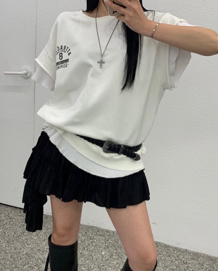 X-MOOD東大門直郵女士新品人氣休閑時尚真品熱賣26春夏衛衣X-MOOD衛衣