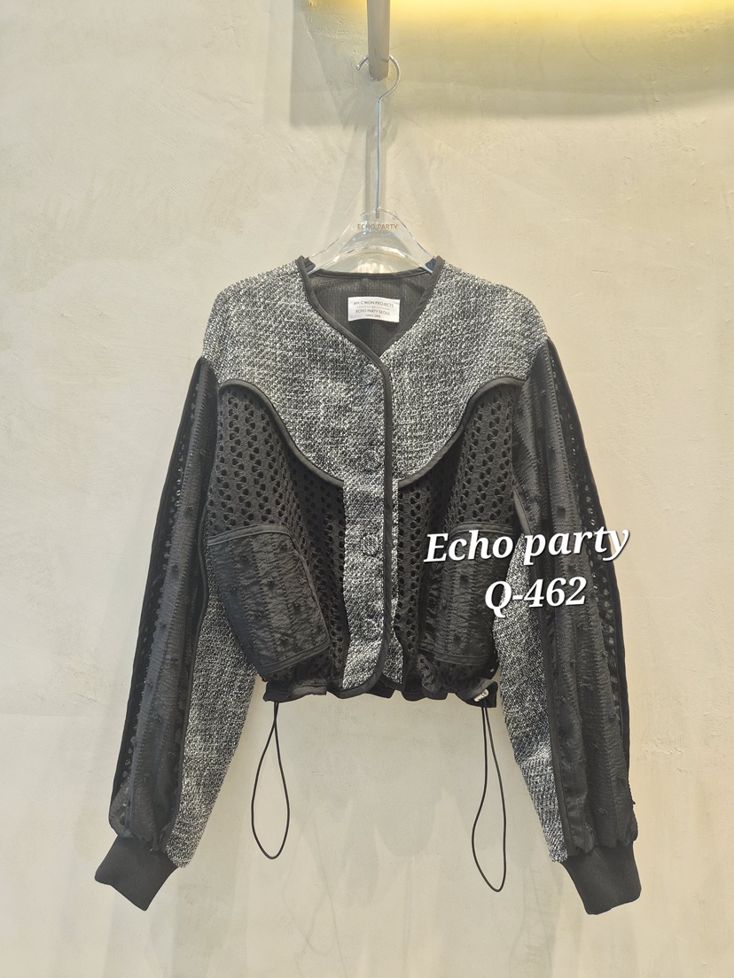 ECHOPARTY東大門直郵女士新款休閑26春夏熱賣時尚職業夾克ECHOPARTY夾克圖色2