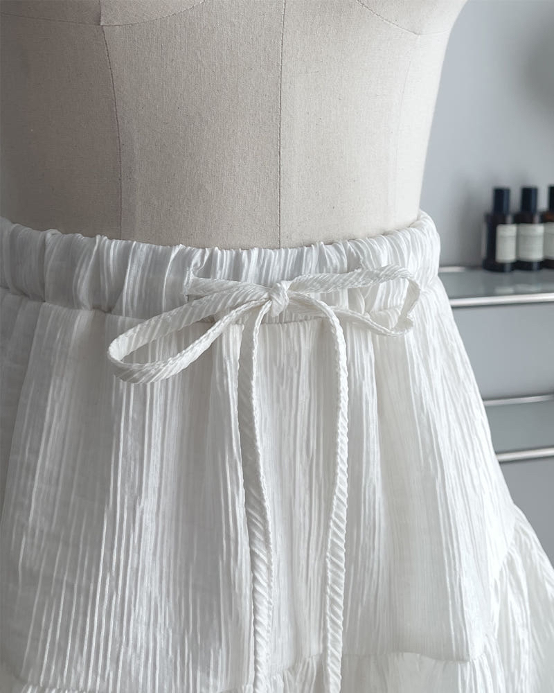 FRILL-T/DADA東大門代購女士新品人氣時尚熱賣26春夏短裙FRILL-T/DADA短裙