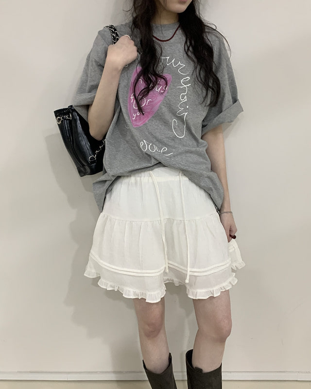FRILL-T/DADA東大門代購女士新品人氣時尚熱賣26春夏短裙FRILL-T/DADA短裙