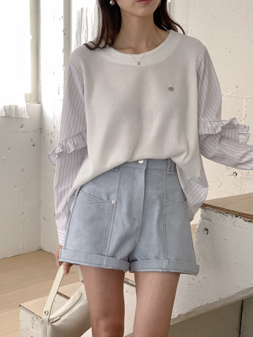 RE:FRESH-L韓國代購女士新款26春夏人氣熱賣真品長袖T恤RE:FRESH長袖T恤