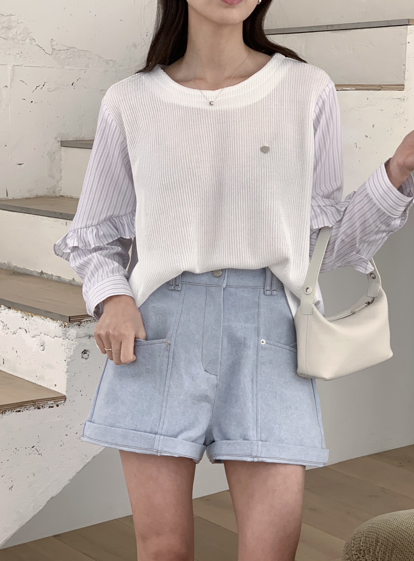 RE:FRESH-L韓國代購女士新款26春夏人氣熱賣真品長袖T恤RE:FRESH長袖T恤