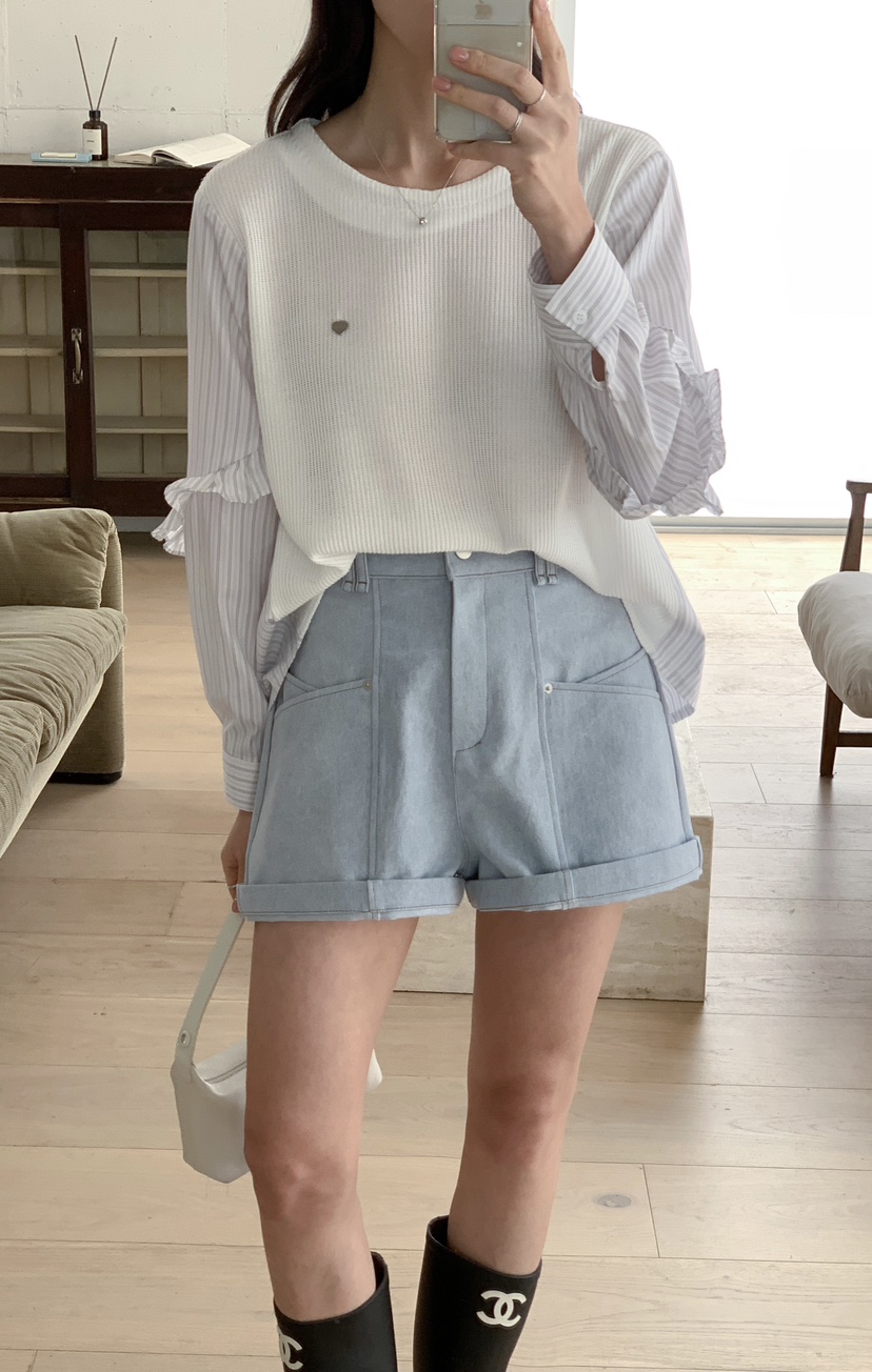 RE:FRESH-L韓國代購女士新款26春夏人氣熱賣真品長袖T恤RE:FRESH長袖T恤