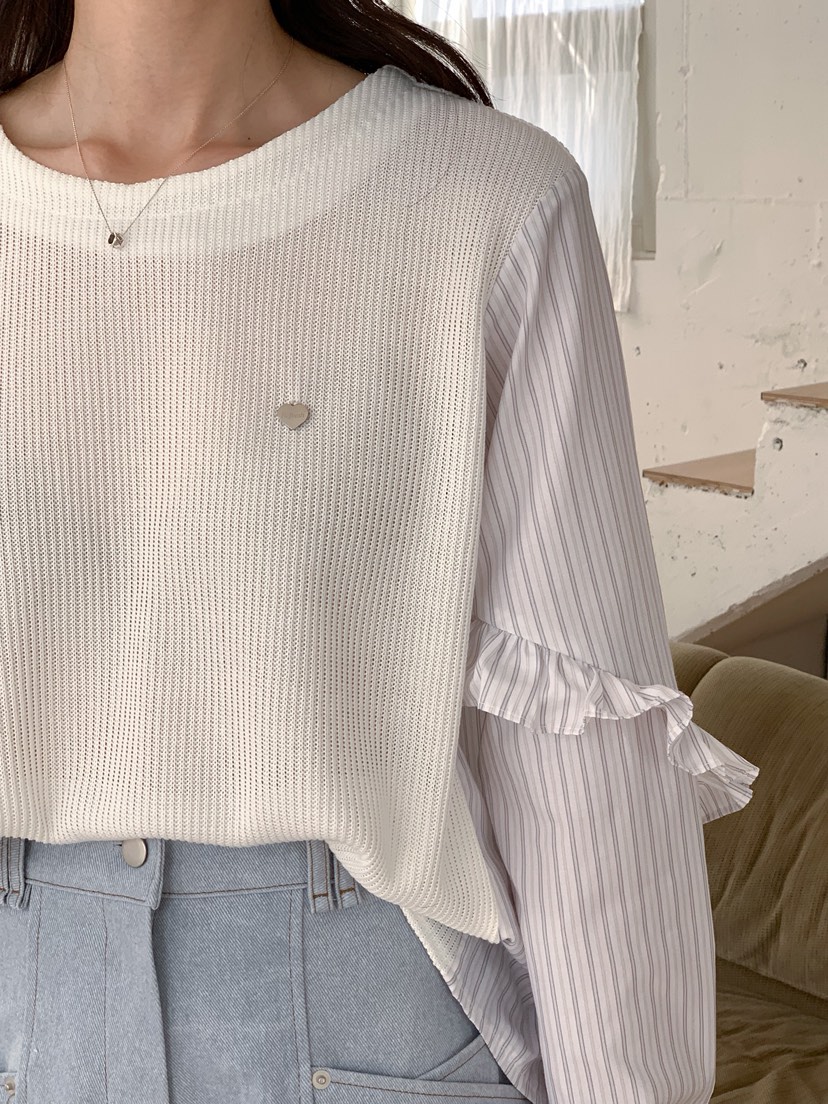 RE:FRESH-L韓國代購女士新款26春夏人氣熱賣真品長袖T恤RE:FRESH長袖T恤