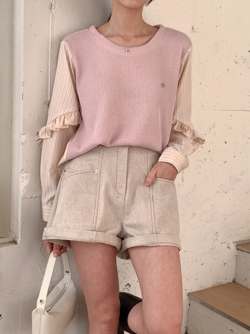 RE:FRESH-L韓國代購女士新款26春夏人氣熱賣真品長袖T恤RE:FRESH長袖T恤