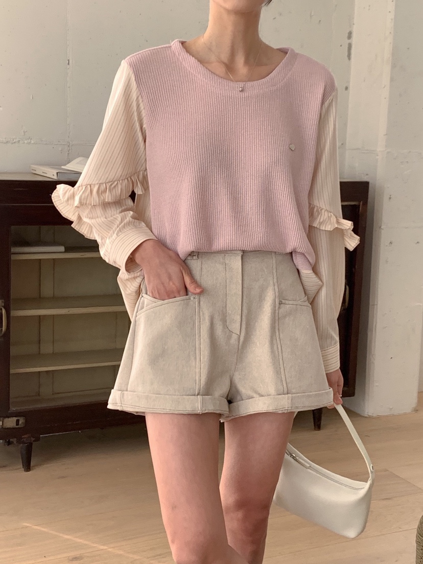 RE:FRESH-L韓國代購女士新款26春夏人氣熱賣真品長袖T恤RE:FRESH長袖T恤