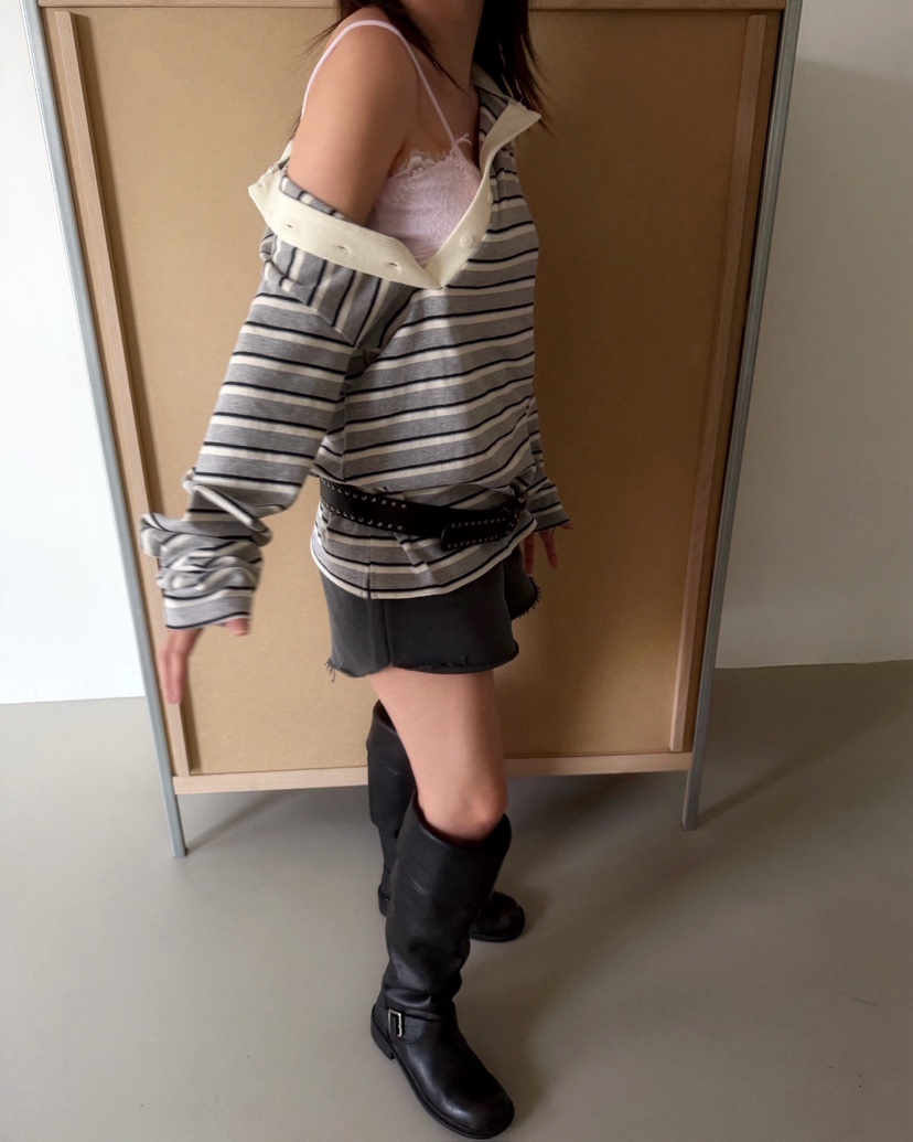 AWESOMESAUCE韓國直郵女裝新款熱賣26春夏職業時尚吊帶背心AWESOME SAUCE吊帶/背心