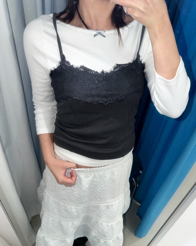 AWESOMESAUCE韓國直郵女裝新款熱賣26春夏職業時尚吊帶背心AWESOME SAUCE吊帶/背心