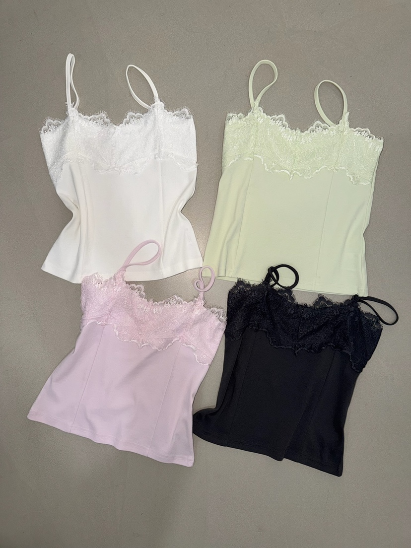 AWESOMESAUCE韓國直郵女裝新款熱賣26春夏職業時尚吊帶背心AWESOME SAUCE吊帶/背心