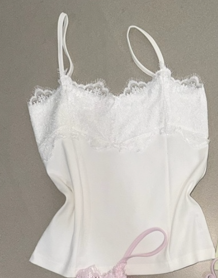 AWESOMESAUCE韓國直郵女裝新款熱賣26春夏職業時尚吊帶背心AWESOME SAUCE吊帶/背心圖色1