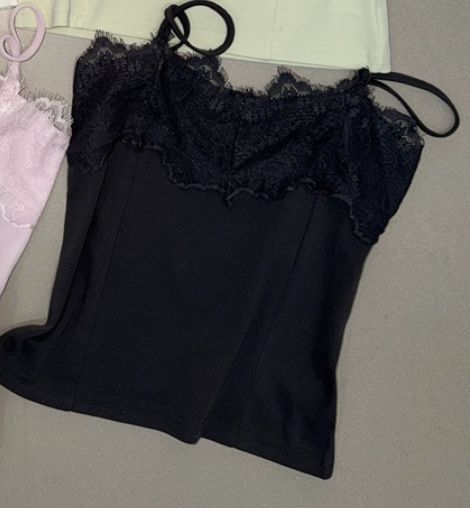 AWESOMESAUCE韓國直郵女裝新款熱賣26春夏職業時尚吊帶背心AWESOME SAUCE吊帶/背心圖色4