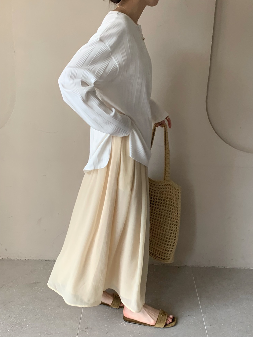 COBALT BLUE東大門直郵女裝新款26春夏休閑職業熱賣長袖T恤COBALT BLUE長袖T恤