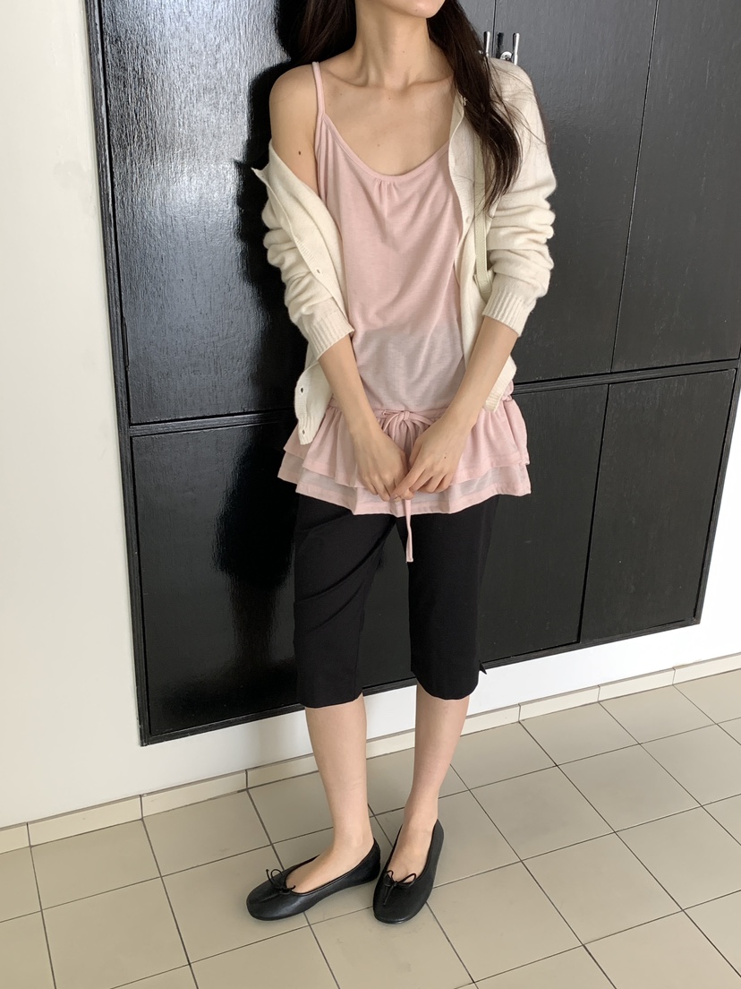 FRILL-T/DADA東大門代購女士新品推薦人氣職業吊帶背心FRILL-T/DADA吊帶/背心