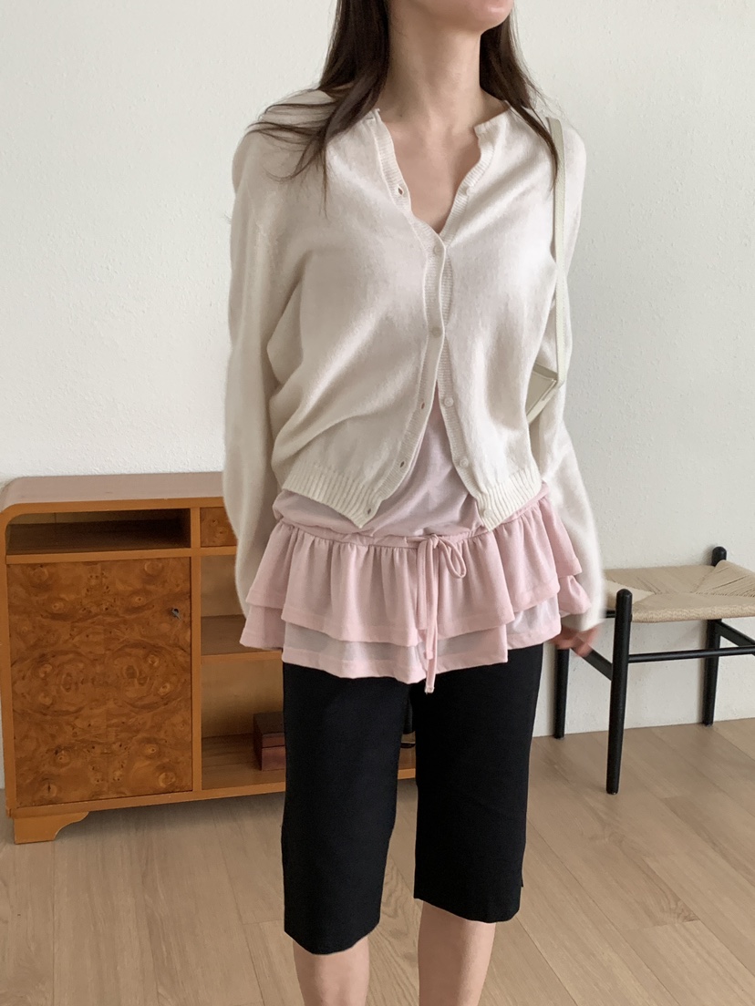 FRILL-T/DADA東大門代購女士新品推薦人氣職業吊帶背心FRILL-T/DADA吊帶/背心