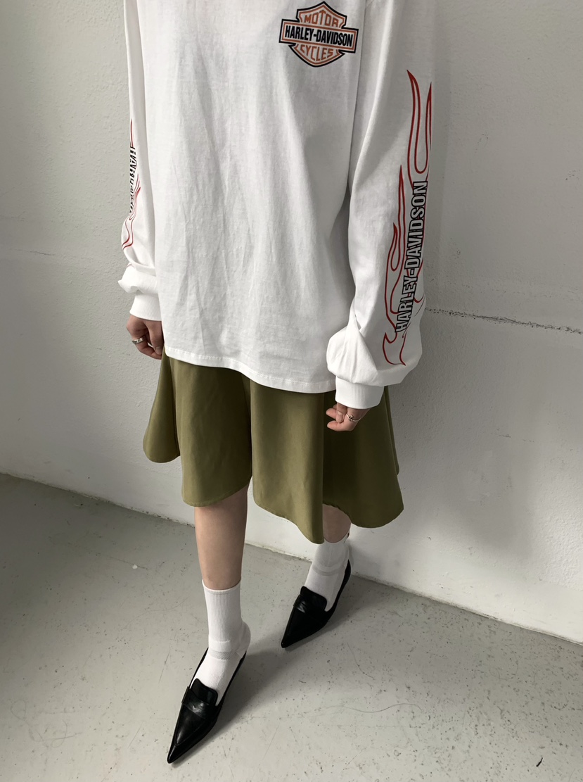 X-MOOD韓國代購女士新品時尚休閑26春夏熱賣半身裙中短裙X-MOOD半身裙/中短裙