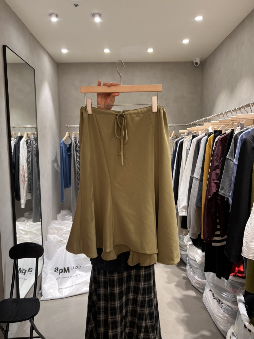 X-MOOD韓國代購女士新品時尚休閑26春夏熱賣半身裙中短裙X-MOOD半身裙/中短裙圖色2