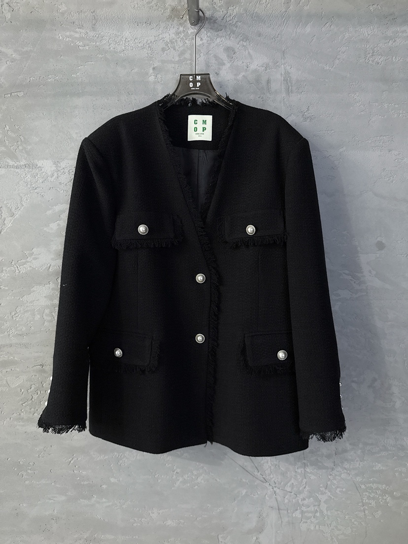 COME OPEN/HAPER韓國代購女士新款職業26春夏夾克含腰帶COME OPEN/HAPER夾克圖色3