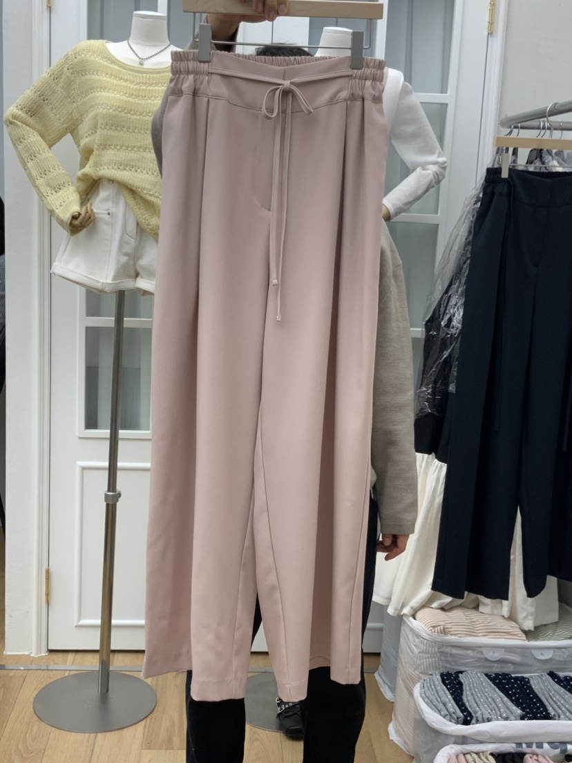 RE:FRESH-L東大門實拍女裝新款職業推薦真品時尚休閑褲褶裥RE:FRESH休閑褲圖色2