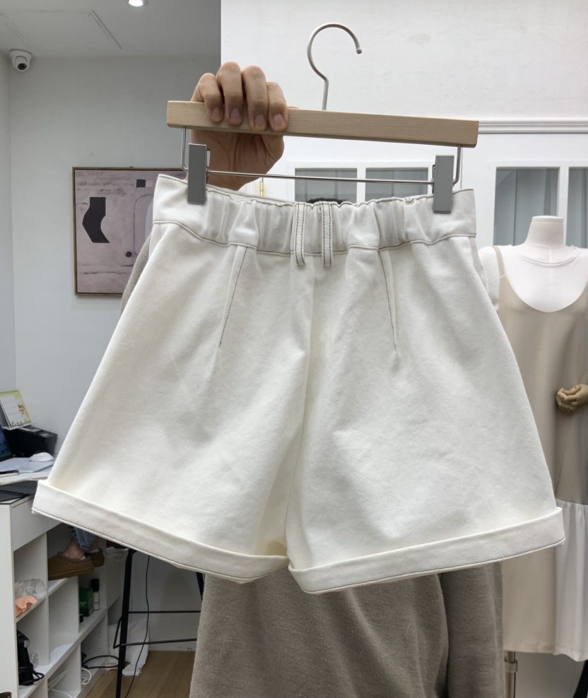 RE:FRESH-L韓國直郵女裝新品時尚熱賣真品職業休閑短褲口袋RE:FRESH短褲