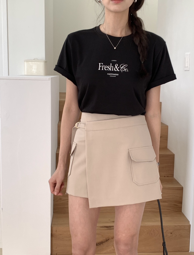 RE:FRESH-L東大門代購女裝新款職業熱賣推薦時尚人氣短褲RE:FRESH短褲