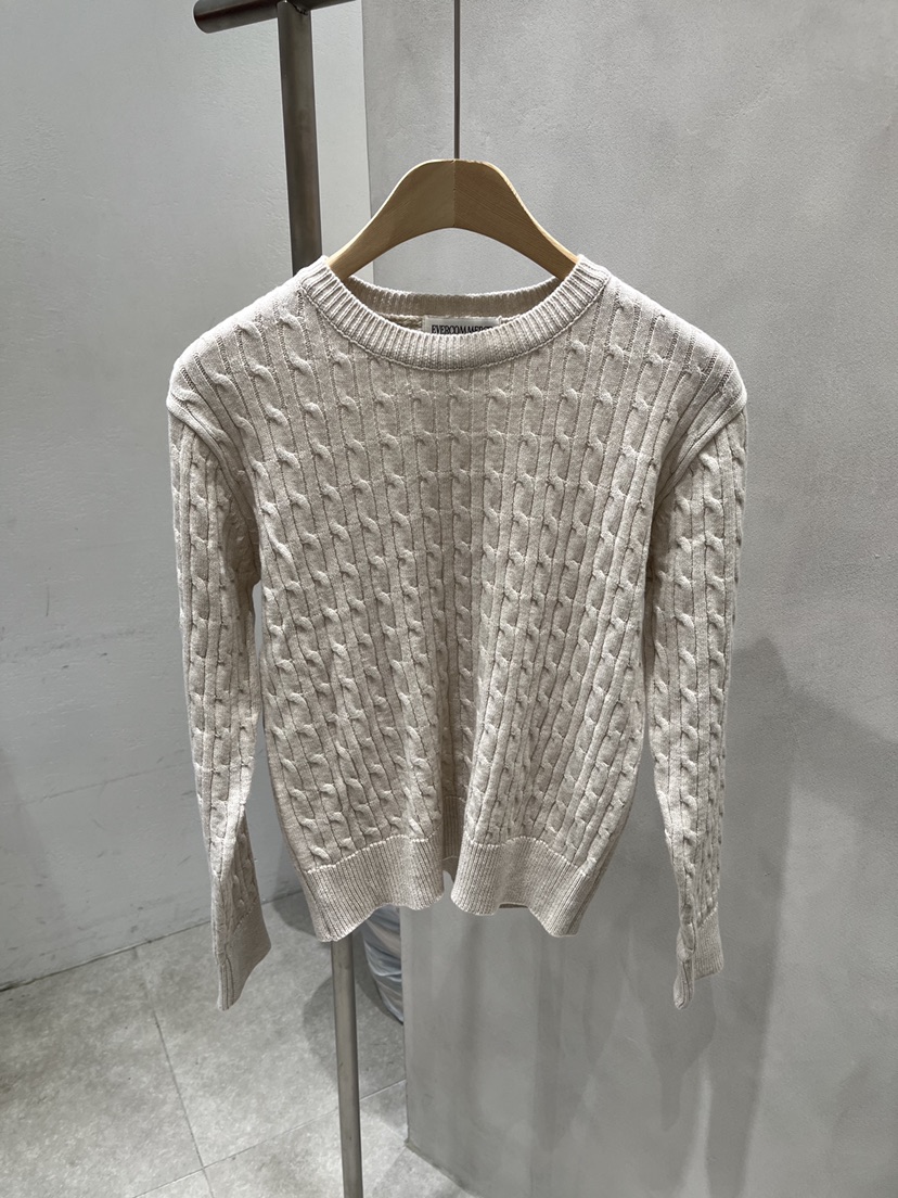 EVERCOMMERCE METICULOUSLY DESIGNED東大門直郵女士新品時尚針織衫棉布EVERCOMMERCE METICULOUSLY DESIGNED針織衫圖色5