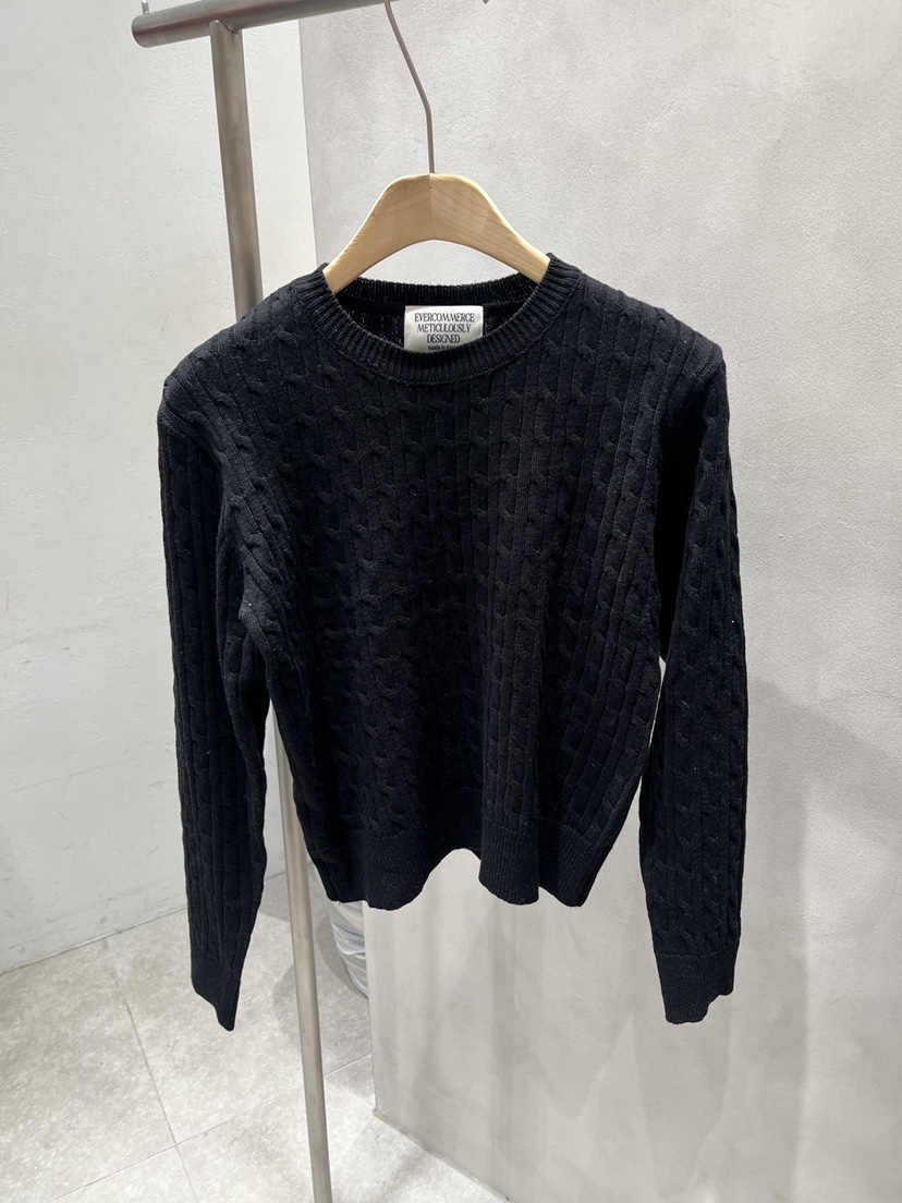 EVERCOMMERCE METICULOUSLY DESIGNED東大門直郵女士新品時尚針織衫棉布EVERCOMMERCE METICULOUSLY DESIGNED針織衫圖色10