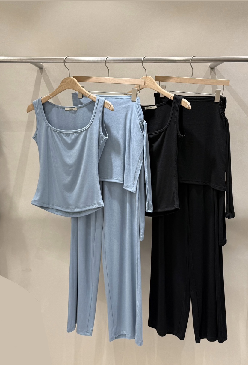 LAVIEU東大門代購女士新款熱賣真品休閑人氣時尚職業套裝LAVIEU套裝圖色4左二色