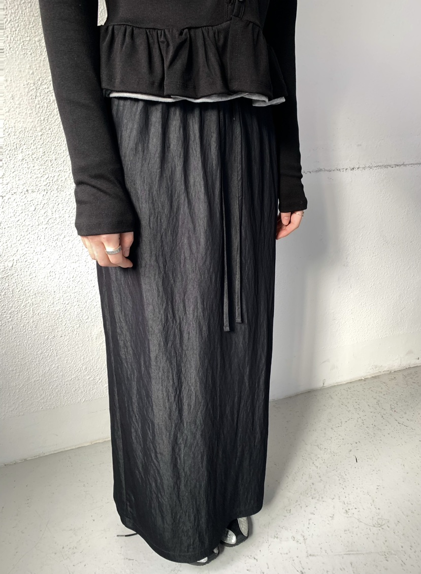 X-MOOD東大門代購女裝新品休閑職業時尚推薦熱賣人氣長裙X-MOOD長裙