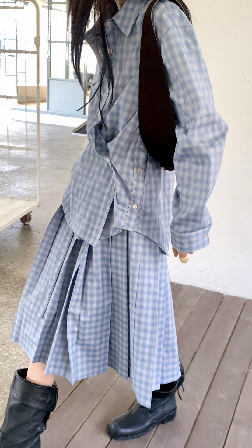 OVER RICH韓國直郵女士新品推薦休閑真品熱賣襯衫蕾絲衫OVER RICH襯衫/蕾絲衫