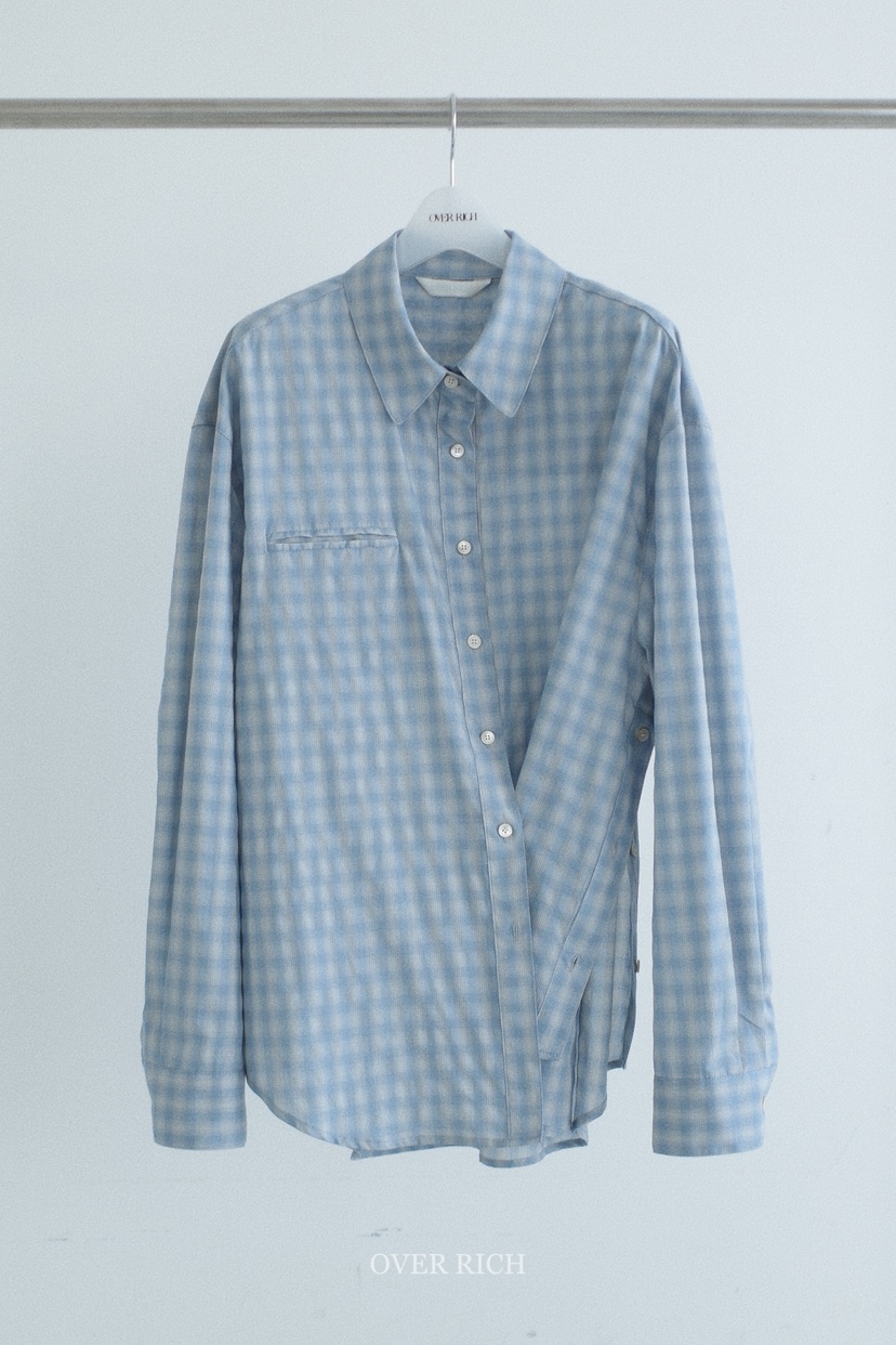 OVER RICH韓國直郵女士新品推薦休閑真品熱賣襯衫蕾絲衫OVER RICH襯衫/蕾絲衫圖色1